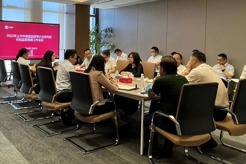 聚合力强内控 护航集团高质量发展——金海峡集团召开2022年上半年监督联席工作会议
